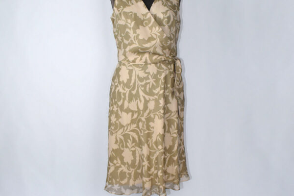 1A124J-champagne-silk-printed-wrap-dress-frt-1